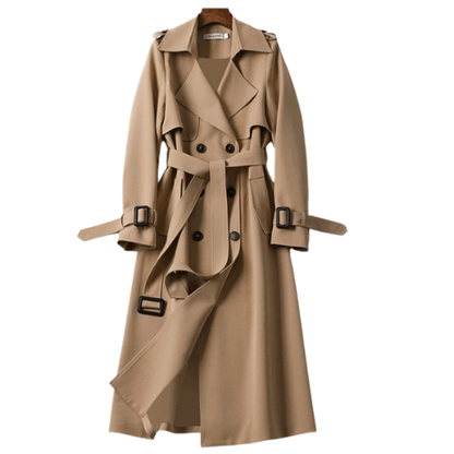 Trenca de moda vintage para mujer