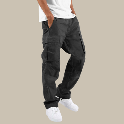 Pantalones cargo flexibles y cómodos para hombre