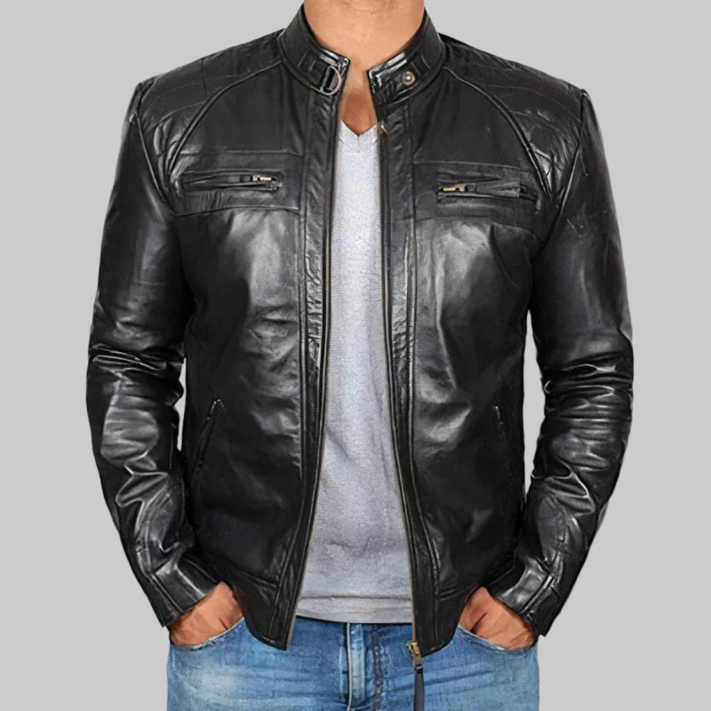 Chaqueta de Motocicleta Resistente para Hombres