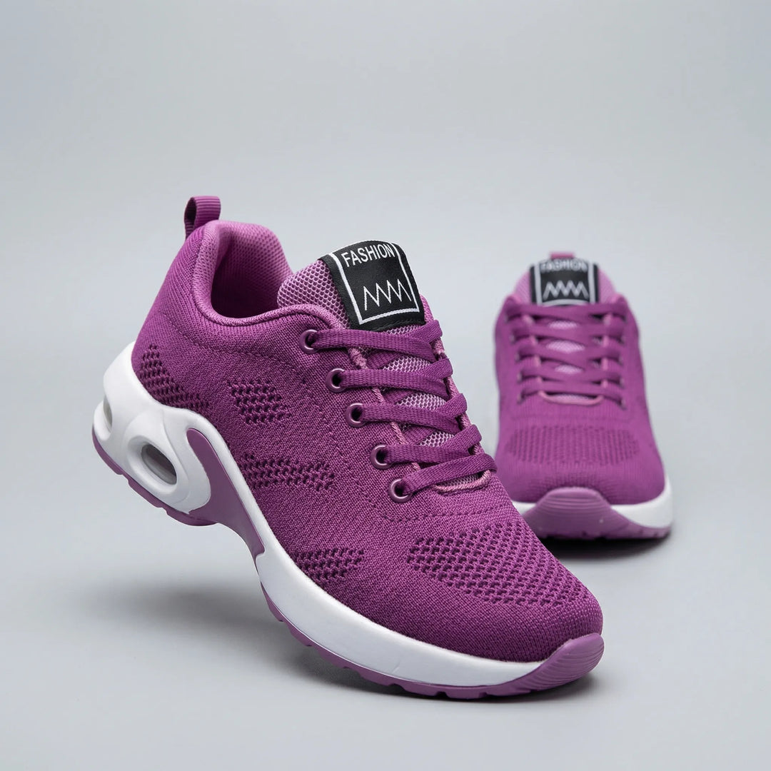 Paviona - Zapatillas deportivas sin cordones para mujer con buen soporte para caminar