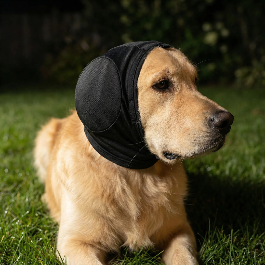 Pawlulz - Capucha suave y relajante para perros