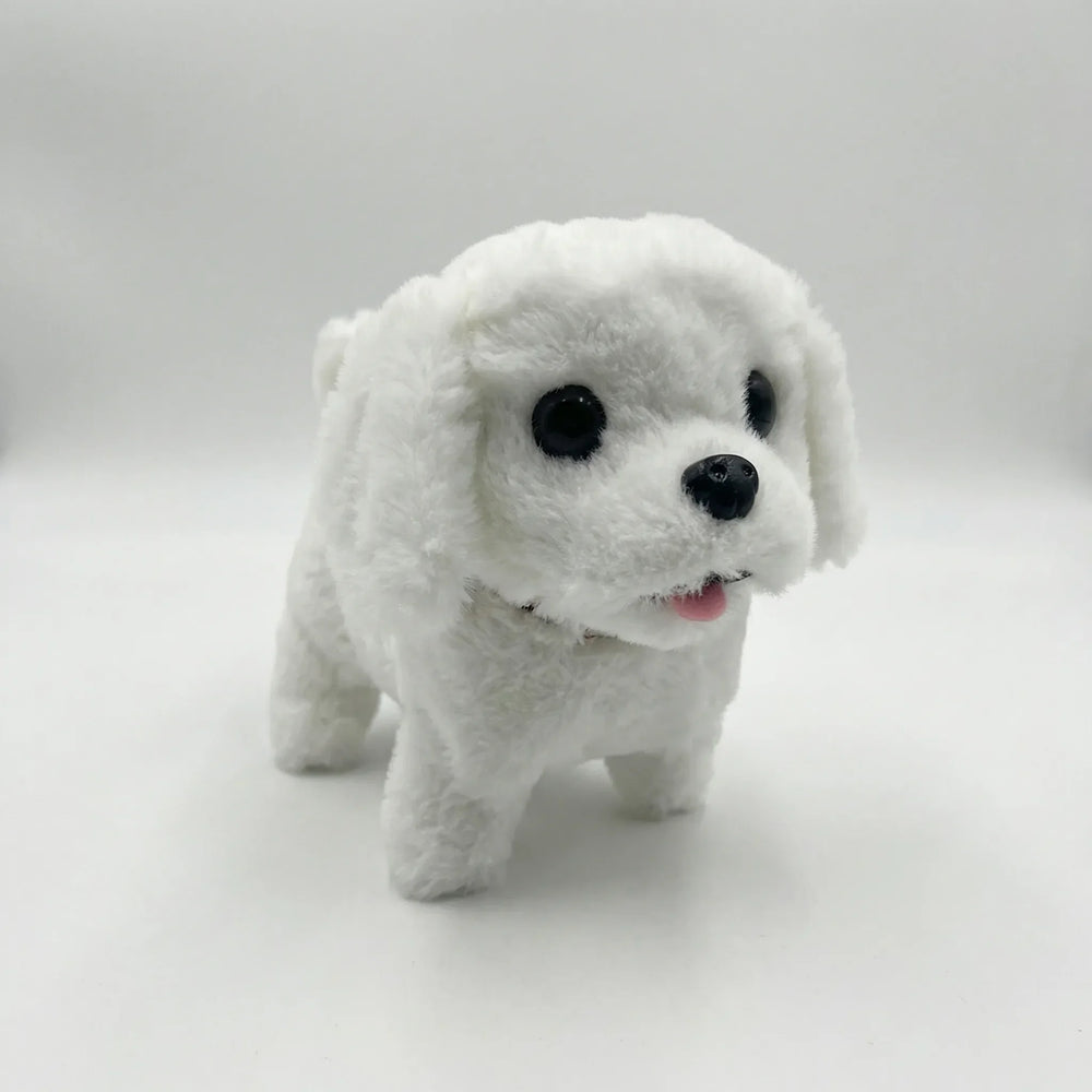 Pawzlee - Cachorro de juguete interactivo y esponjoso