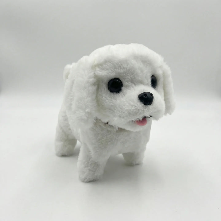 Pawzlee - Cachorro de juguete interactivo y esponjoso