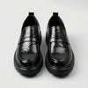 Moc-Toe Penny Strap Slip-On Loafer para Hombres