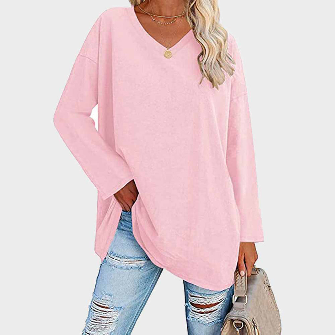 Blusa Elegante de Manga Larga para Mujeres