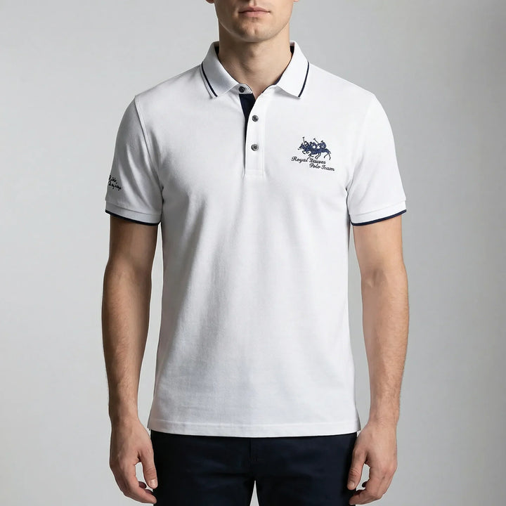 Polo Plaxton de manga corta con cuello clásico