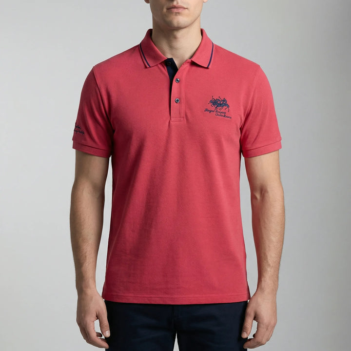 Polo Plaxton de manga corta con cuello clásico