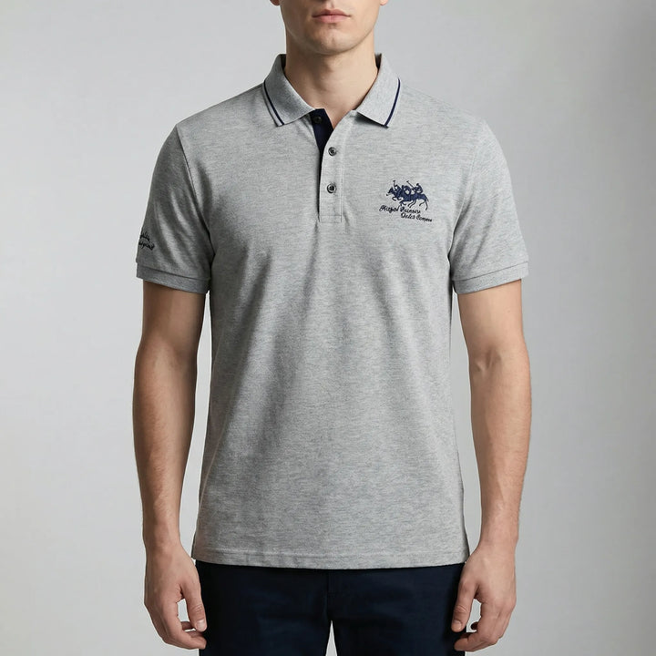 Polo Plaxton de manga corta con cuello clásico