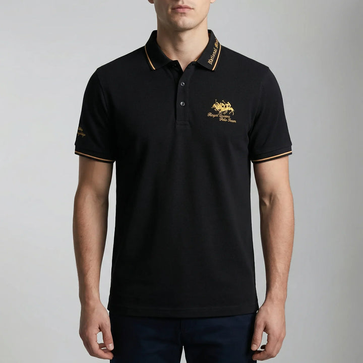 Polo Plaxton de manga corta con cuello clásico