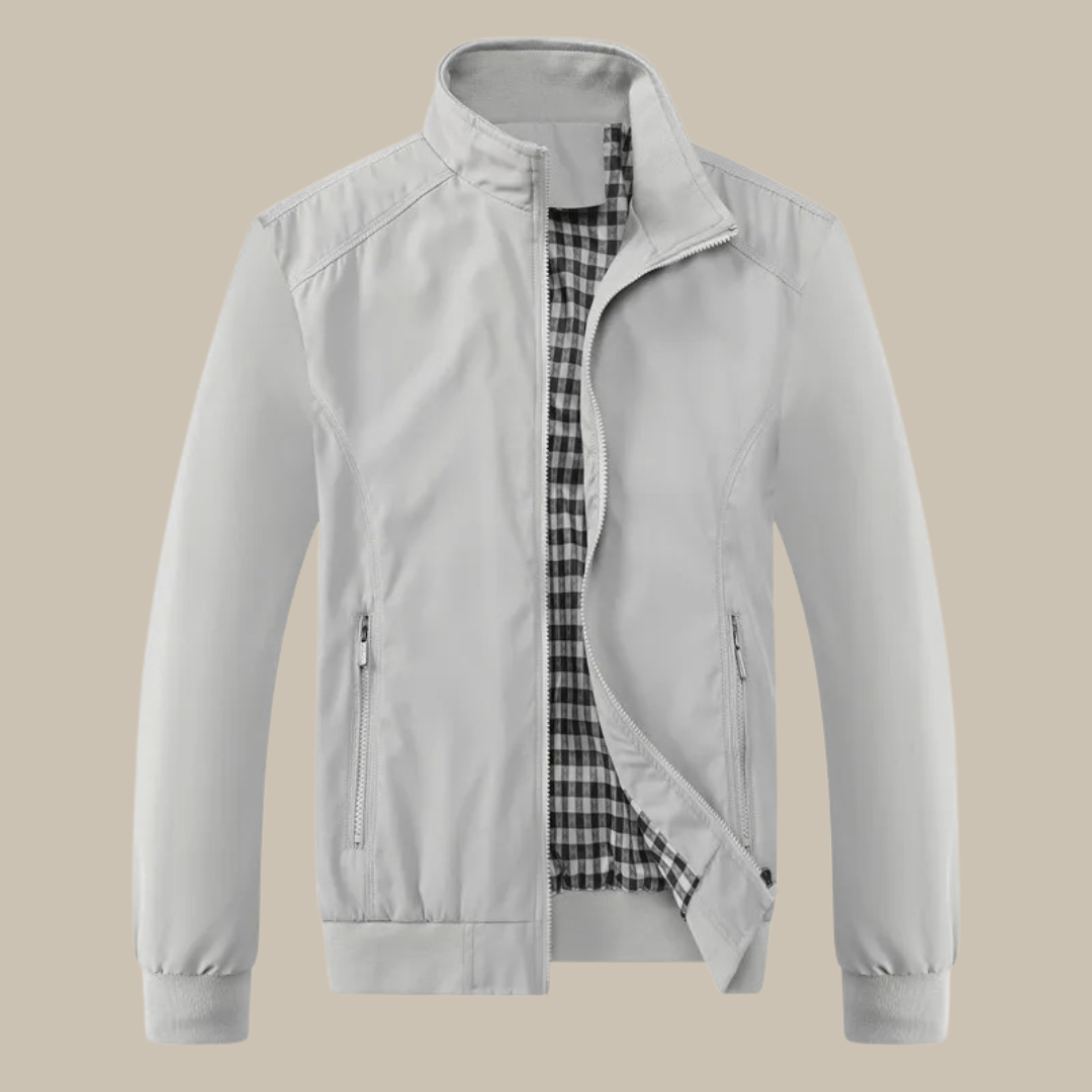 Chaqueta de verano elegante y resistente al viento para hombre