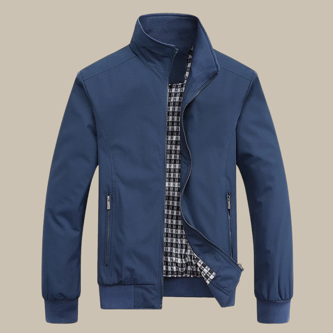 Chaqueta de verano elegante y resistente al viento para hombre