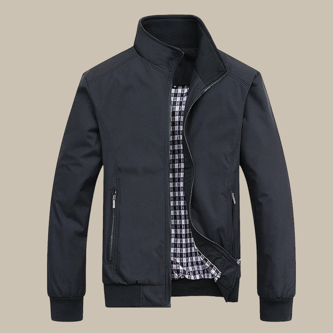 Chaqueta de verano elegante y resistente al viento para hombre