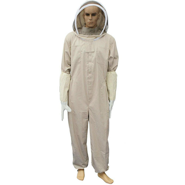 Traje de apicultor profesional de cuerpo completo con ventilación y guantes protectores