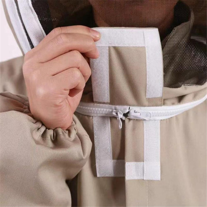 Traje de apicultor profesional de cuerpo completo con ventilación y guantes protectores