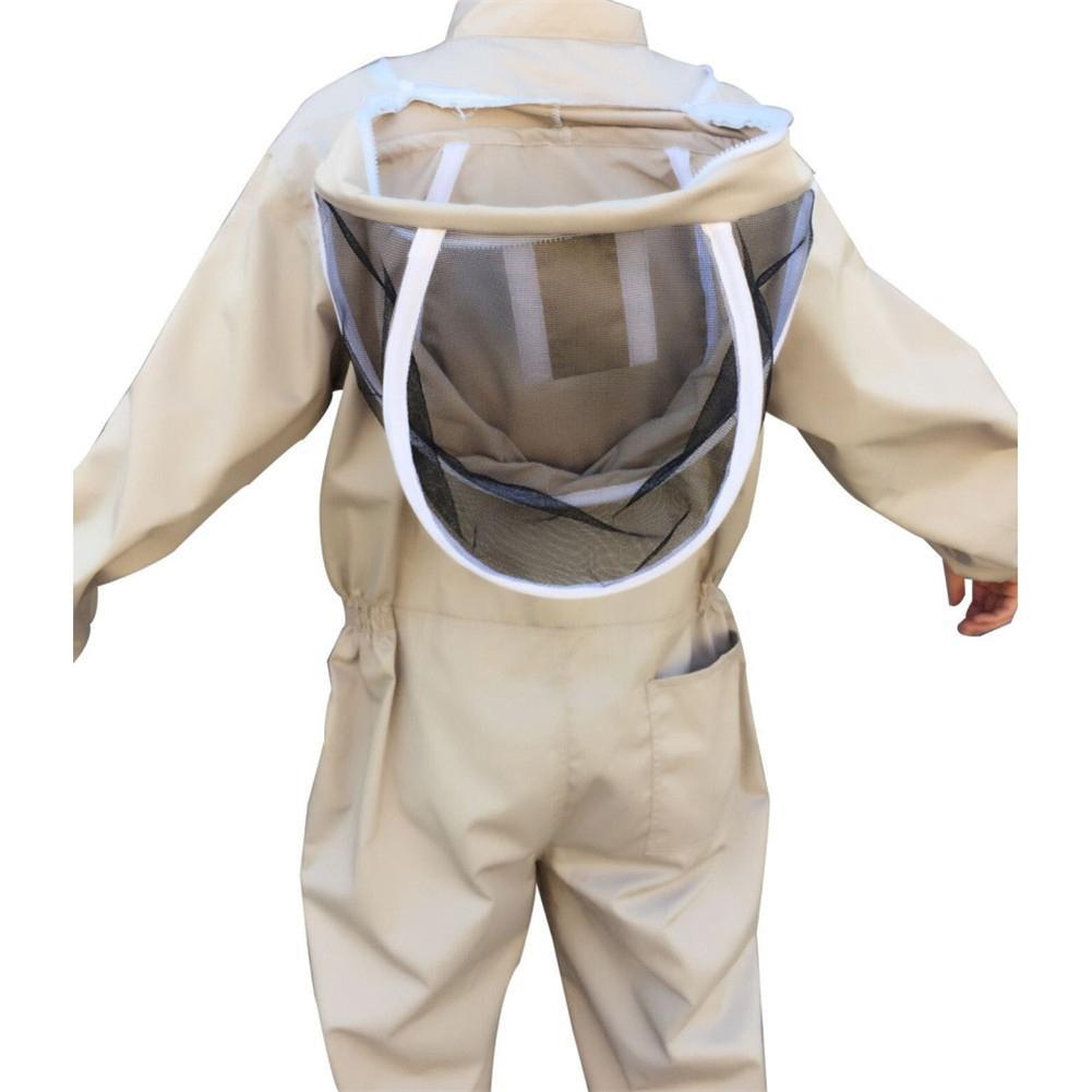 Traje de apicultor profesional de cuerpo completo con ventilación y guantes protectores