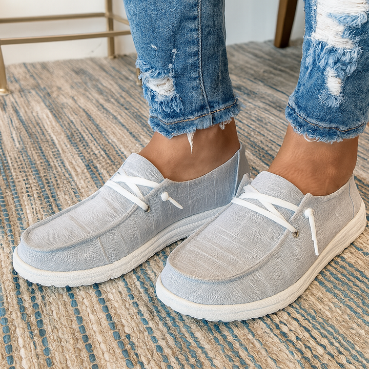 Prowlette - Zapatillas casuales de caña baja con cordones