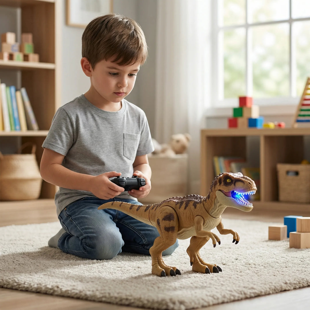 Raptorex - Juguete de velociraptor con control remoto