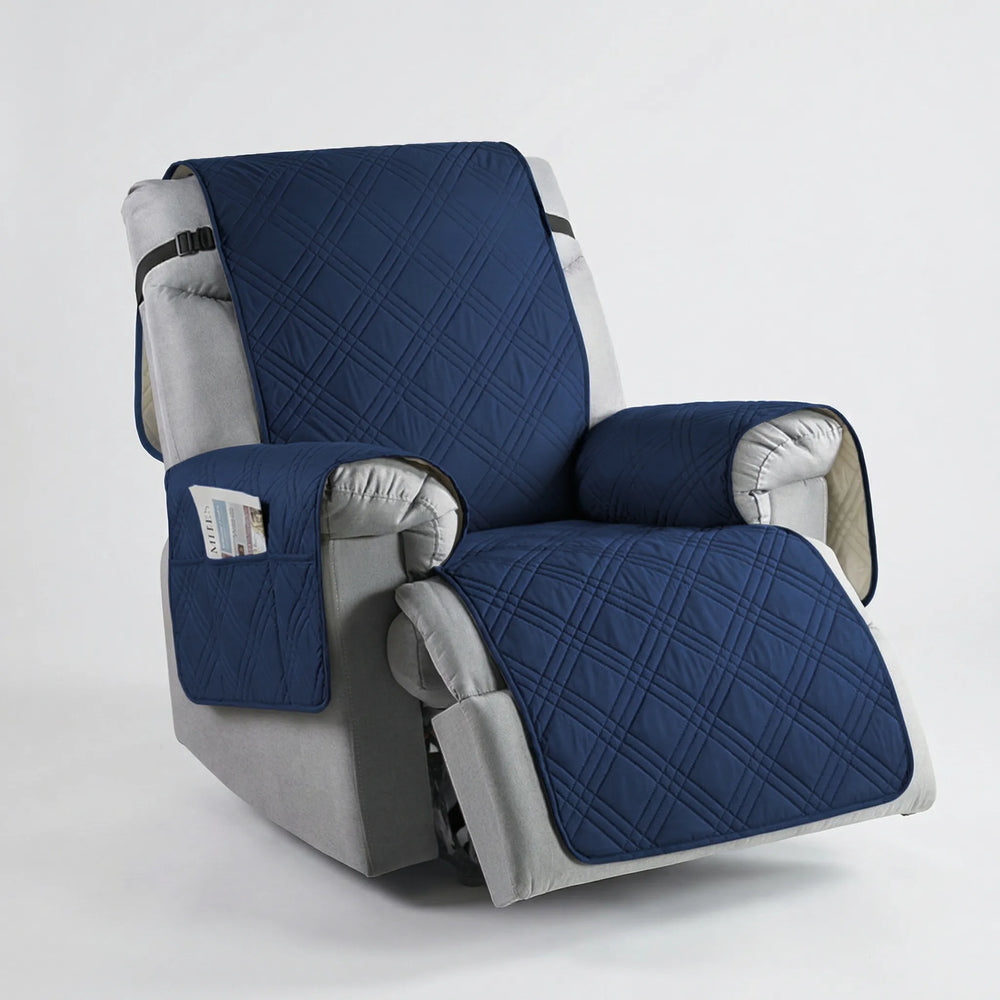 Reclova - Funda acolchada para sillón reclinable de ajuste universal