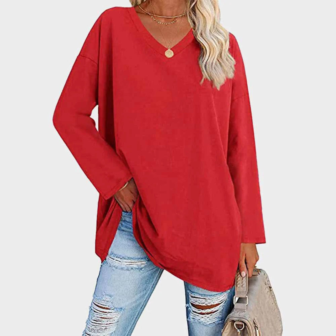 Blusa Elegante de Manga Larga para Mujeres