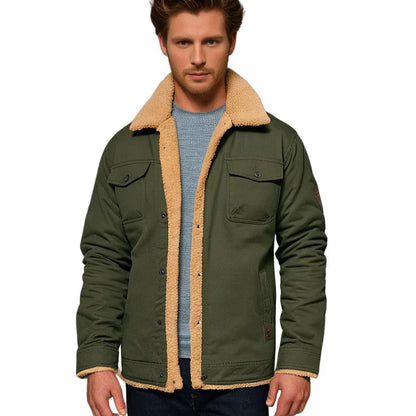 Chaqueta bomber vintage para hombre