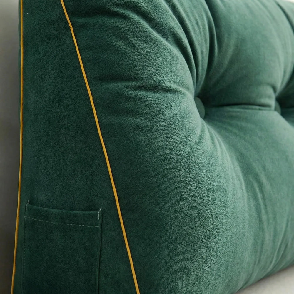 Restovex - Almohada triangular de respaldo para cama