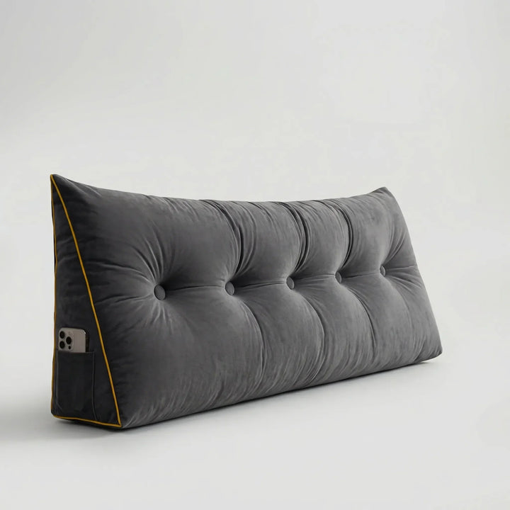 Restovex - Almohada triangular de respaldo para cama
