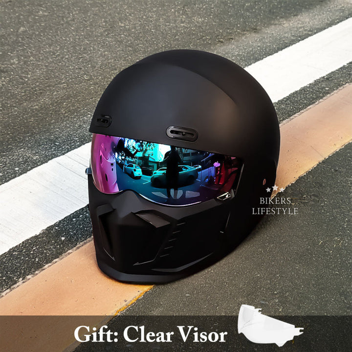 Casco de Motocicleta – Aspecto Timeless