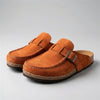 Sandalias Mule con Hebilla Retro para Mujeres