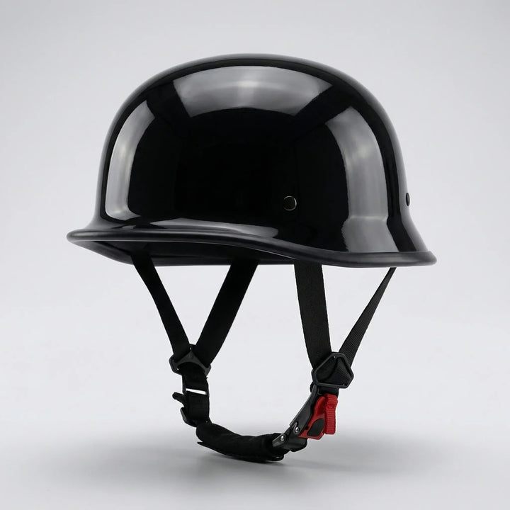 Ridlux - Casco tipo jet de estilo vintage para motociclistas