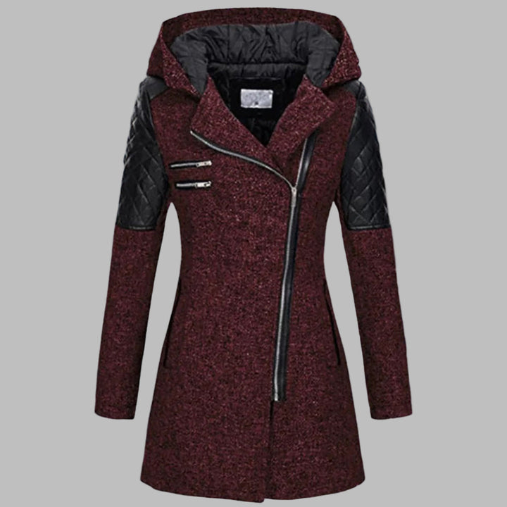 Abrigo Largo de Invierno con Capucha para Mujeres