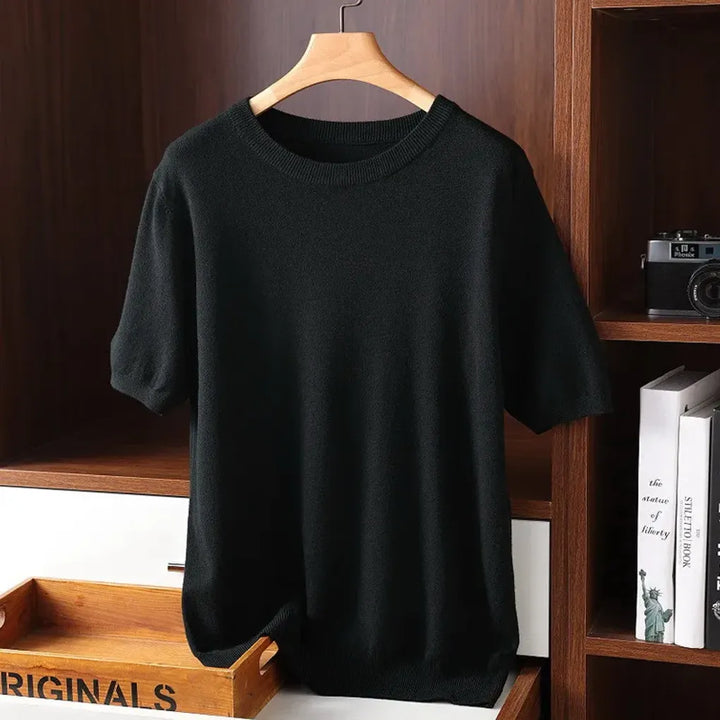 Camiseta de Cuello Redondo para Hombre – Básicos Elevados para Uso Diario