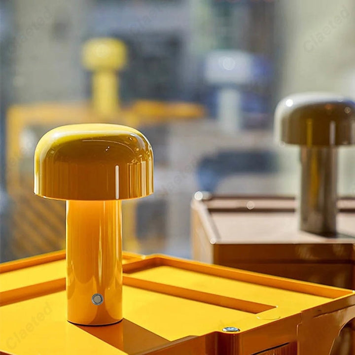 LumiVintage - Lámpara de Mesa LED Inalámbrica con Touch