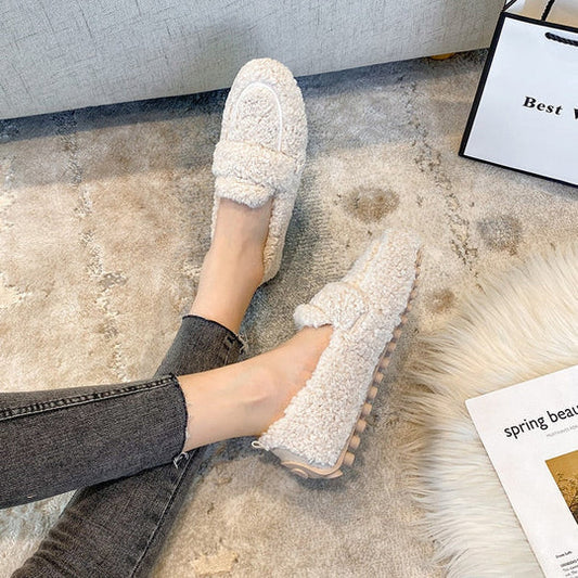Zapatillas de felpa para mujer