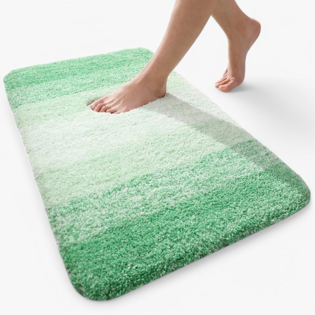 Alfombrilla de baño antideslizante y superabsorbente Corinna: comodidad y secado instantáneo