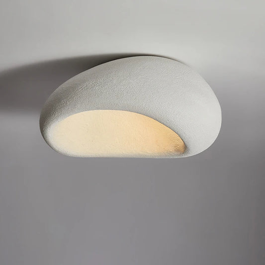 LumiNordic - Lámpara de techo LED estilo Wabi-Sabi minimalista