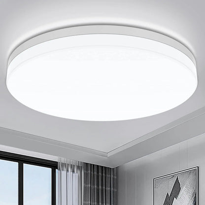 LumiSlim - Lámpara de techo LED redonda ultrafina, luz blanca en múltiples tonalidades