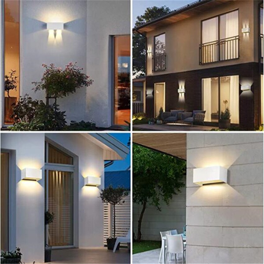 LumiVast | Aplique de Pared Exterior Impermeable