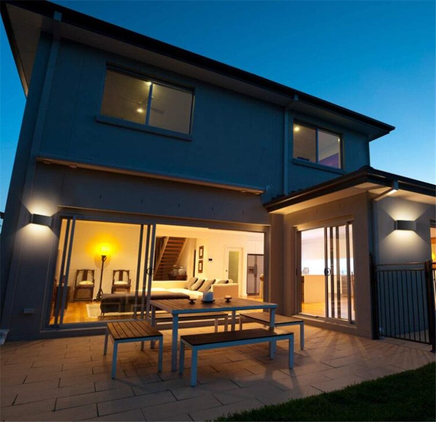 LumiVast | Aplique de Pared Exterior Impermeable