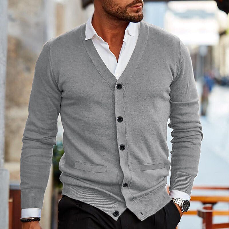 Chaleco de Punto con Botones para Hombre: Estilo Moderno y Comodidad Atemporal