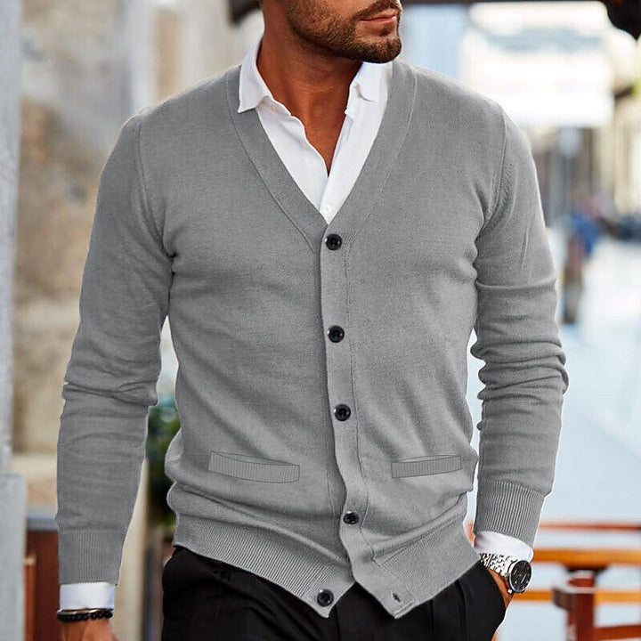 Chaleco de Punto con Botones para Hombre: Estilo Moderno y Comodidad Atemporal