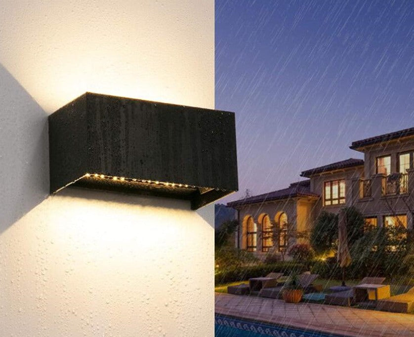 LumiVast | Aplique de Pared Exterior Impermeable