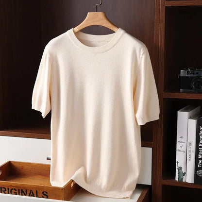 Camiseta de cuello redondo para hombre: básicos de alta gama para el día a día