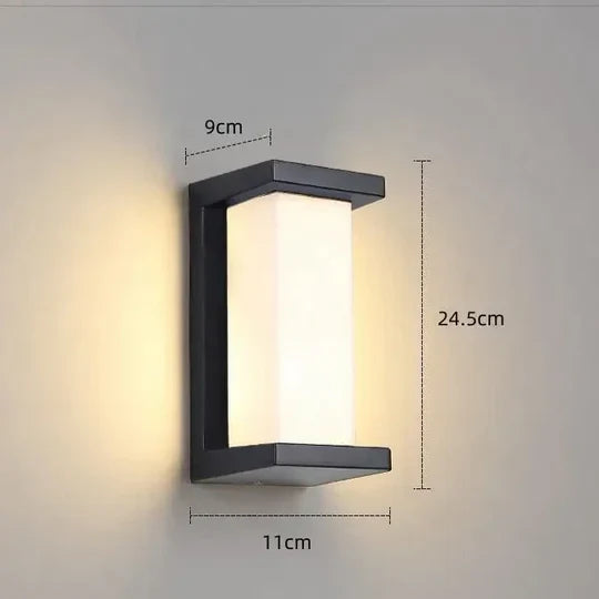Aplique LED de exterior con sensor de movimiento Smart Lighting
