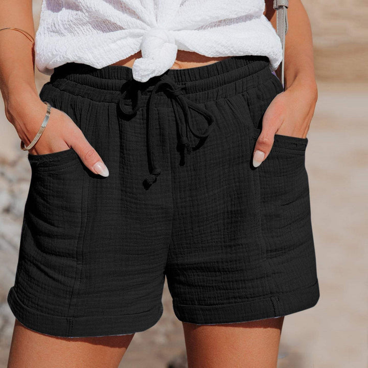 Pantalones cortos informales ligeros para mujer