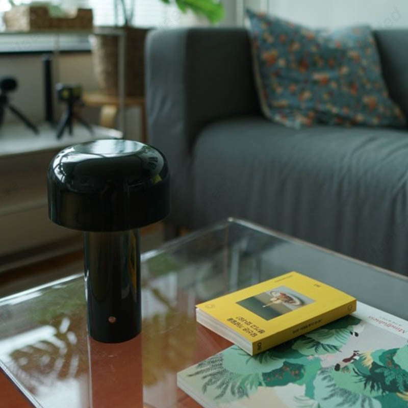 LumiVintage - Lámpara de Mesa LED Inalámbrica con Touch