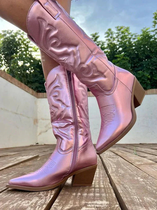 Botas Vaqueras Elegantes para Mujer: Estilo Clásico y Comodidad para el Día a Día