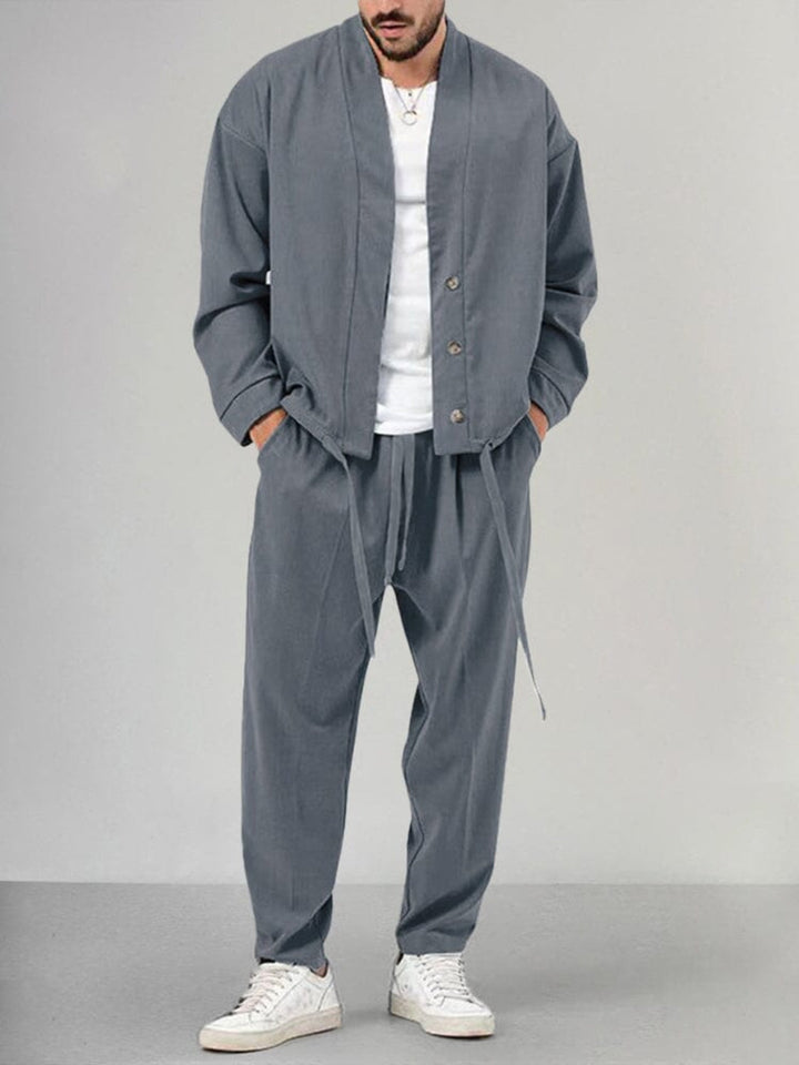 Conjunto de Lounge de 2 Piezas para Hombres