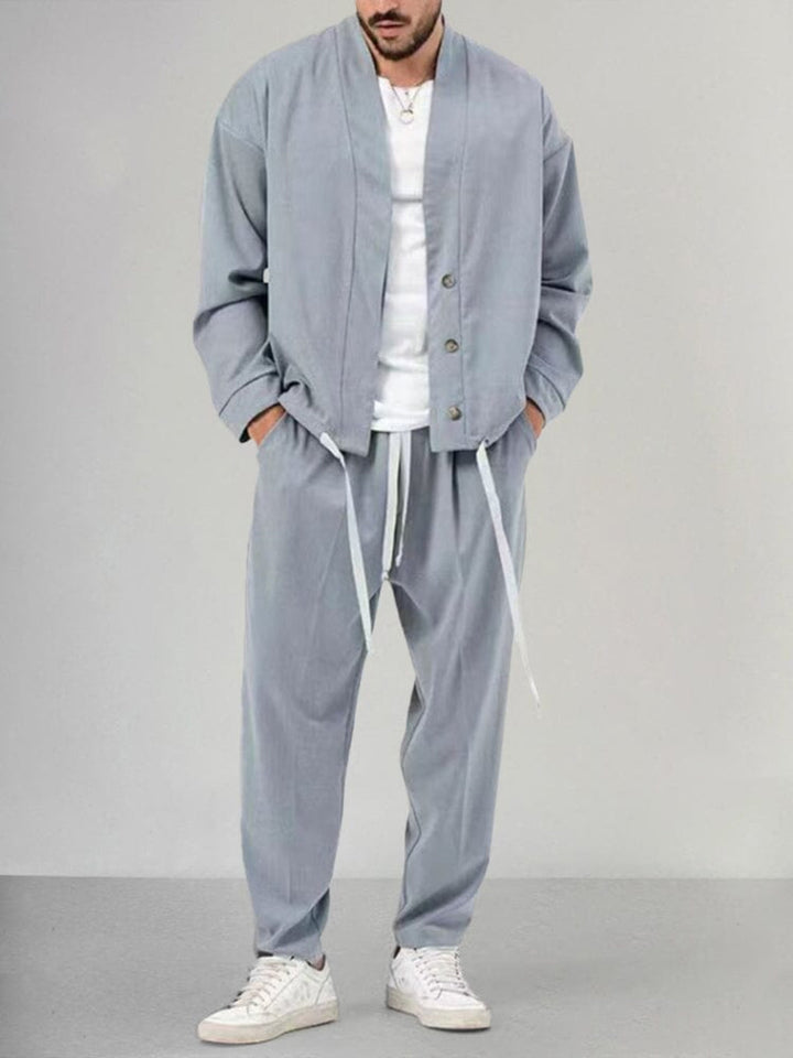 Conjunto de Lounge de 2 Piezas para Hombres
