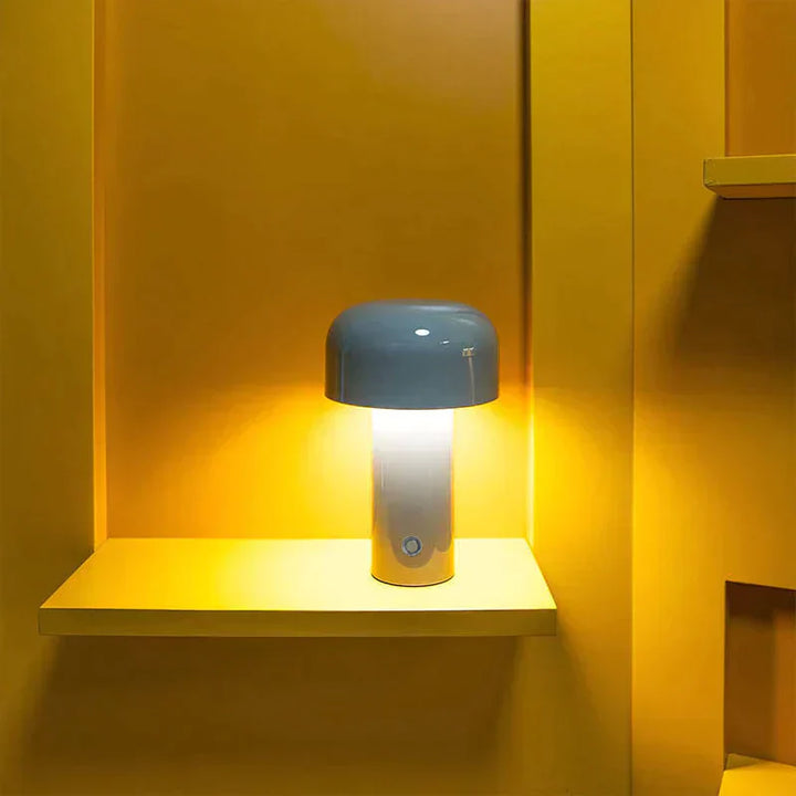 LumiVintage - Lámpara de Mesa LED Inalámbrica con Touch