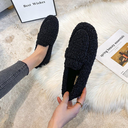 Zapatillas de felpa para mujer